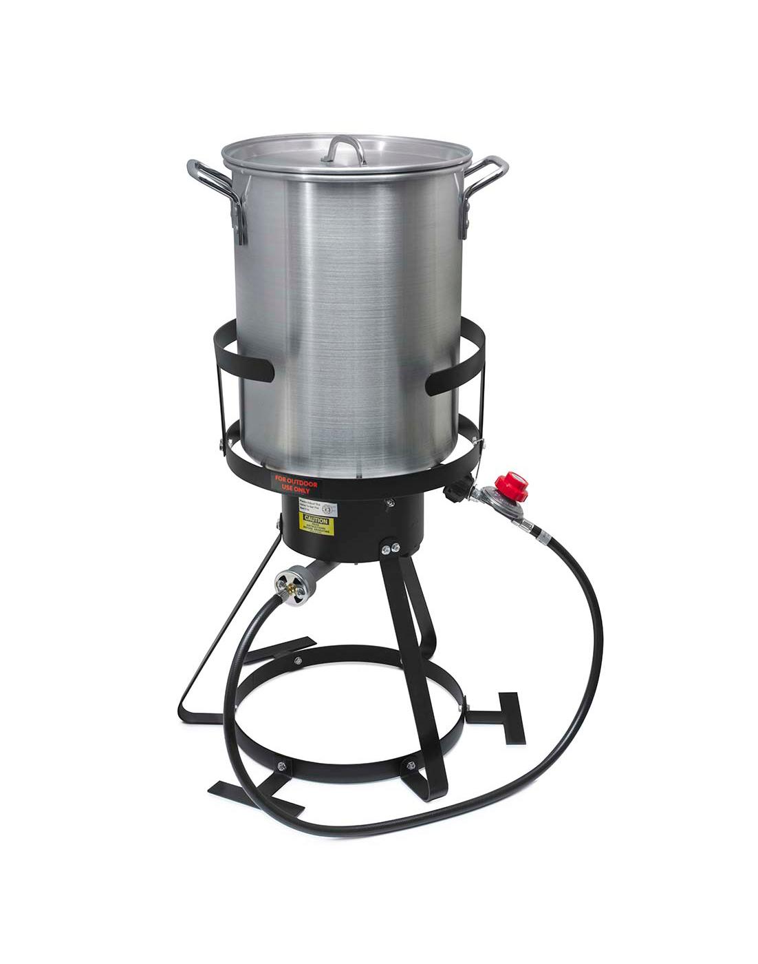 our goods Deep Fryer - Stainless Steel - Shop Cookers & Roasters at H-E-B