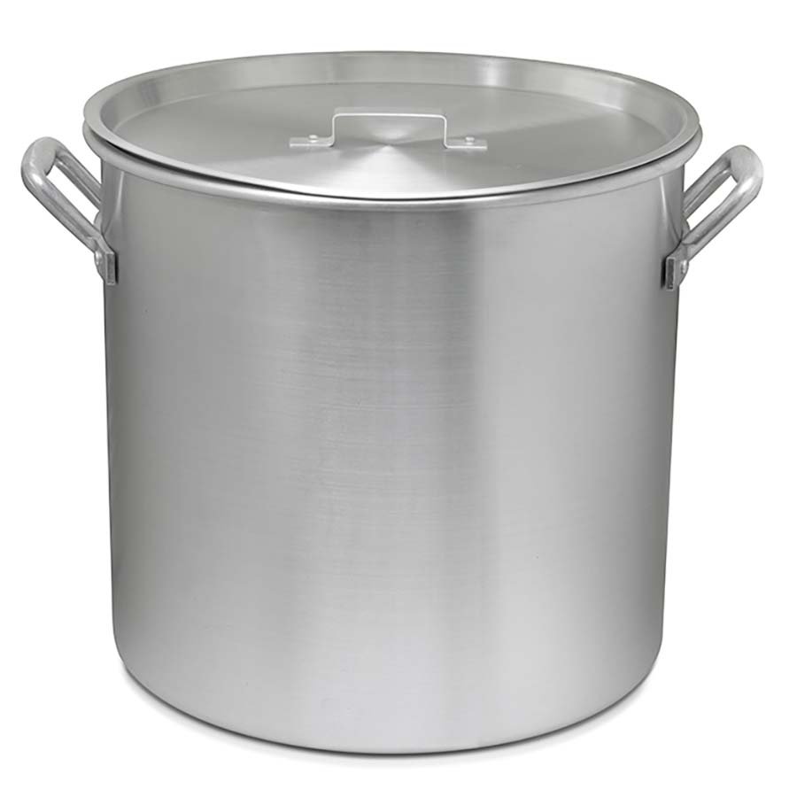 CRAWFISH POT 24 Qt. Fryer/Steamer w/Lid & Basket- Aluminum