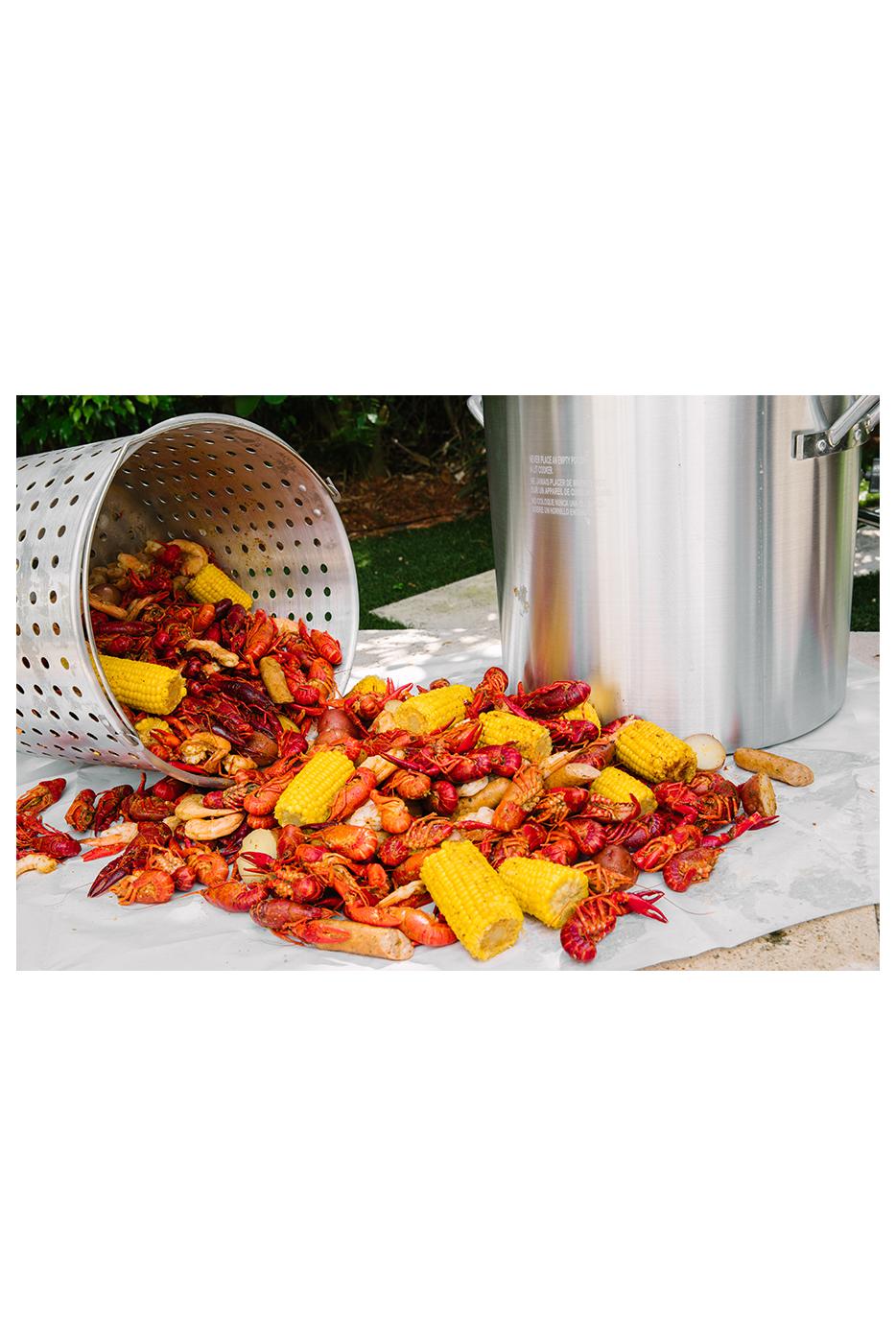 Cook Prep Eat Aluminum Seafood Steamer & Broiler with Basket Shop