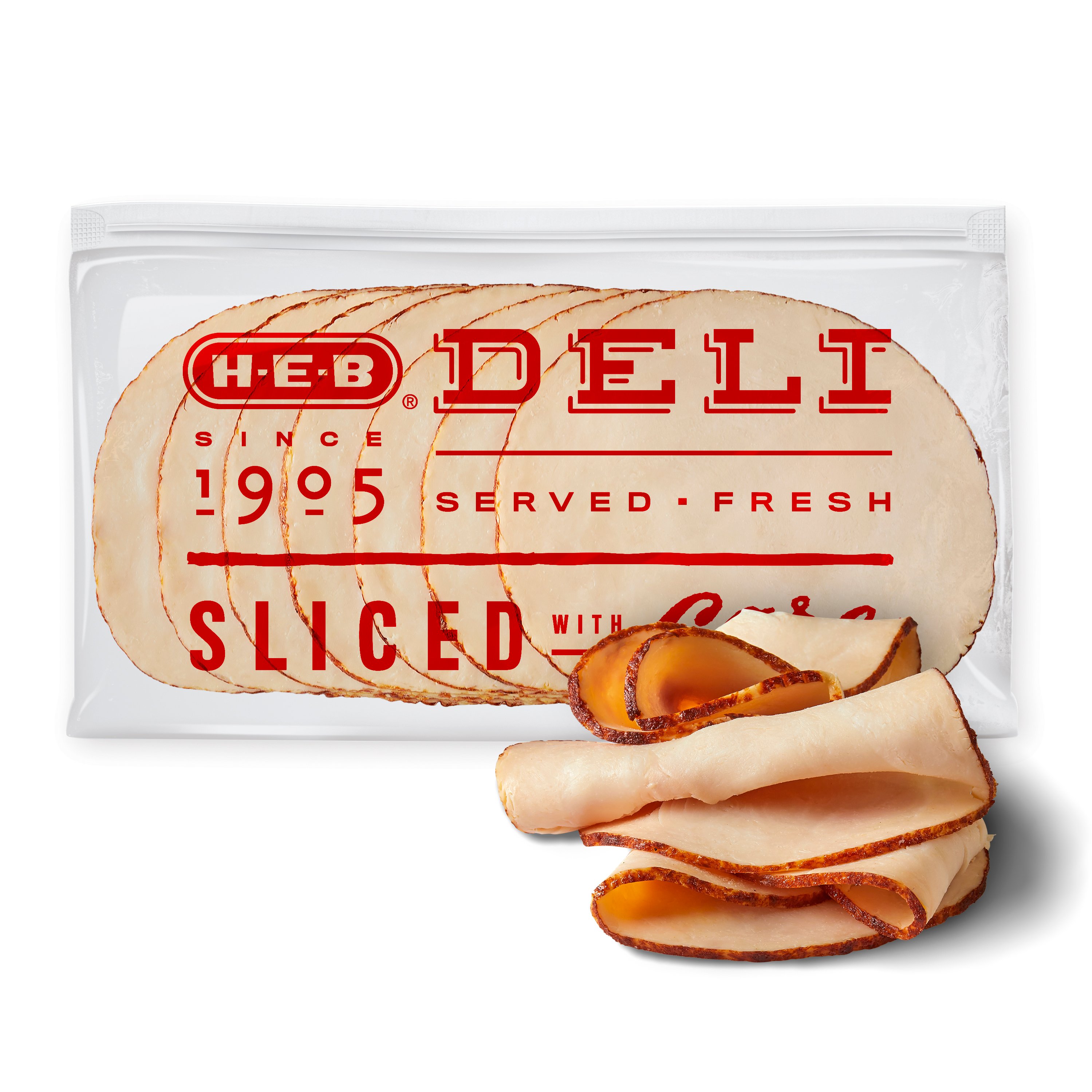 HEB Deli OvenRoasted Chicken Breast, Sandwich Sliced Shop Meat at
