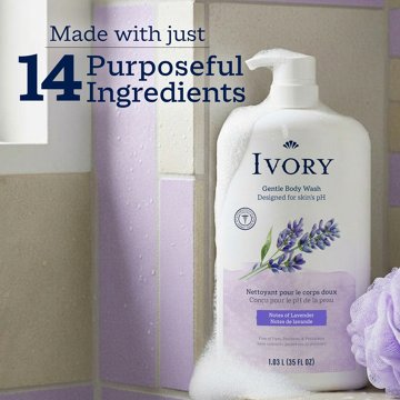 Ivory Mild & Gentle Body Wash - Lavender