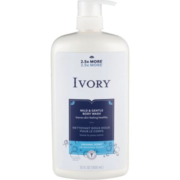 Ivory Mild & Gentle Body Wash - Original, 35 oz