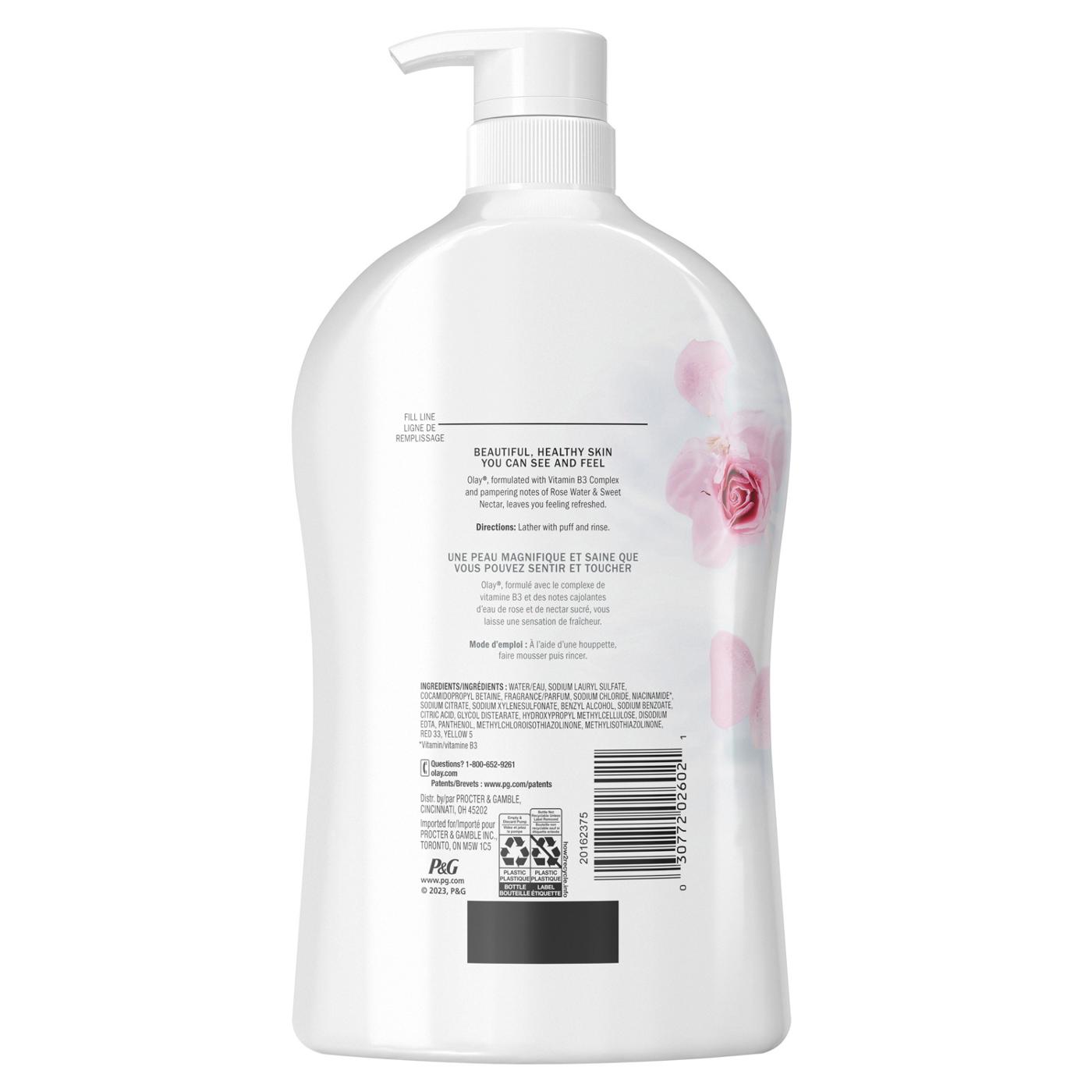 Olay Fresh Outlast Body Wash - Rose Water & Sweet Nectar; image 3 of 5