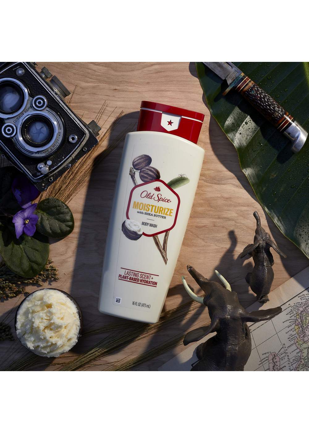 Old Spice Body Wash - Moisturize + Shea Butter; image 4 of 6