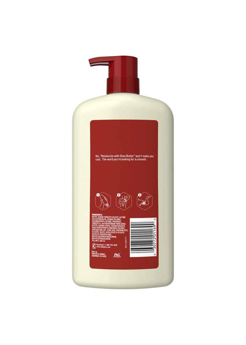 Old Spice Body Wash - Moisturize + Shea Butter; image 4 of 5