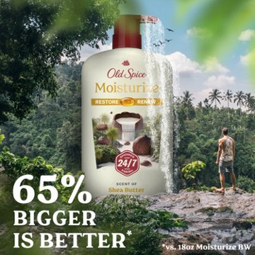 Old Spice Body Wash Moisturize with Shea Butter