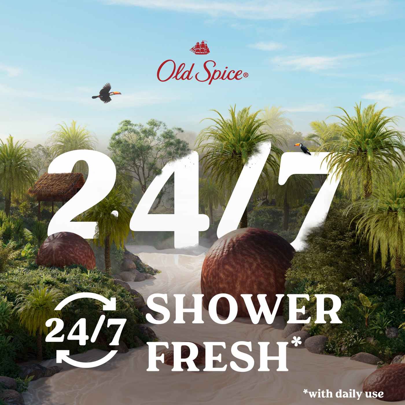 Old Spice Body Wash - Moisturize + Shea Butter; image 8 of 9