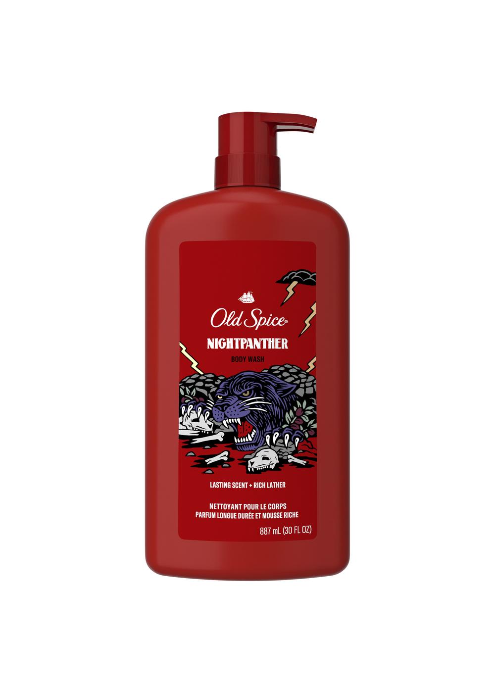 Old Spice Night Panther Body Wash; image 1 of 2