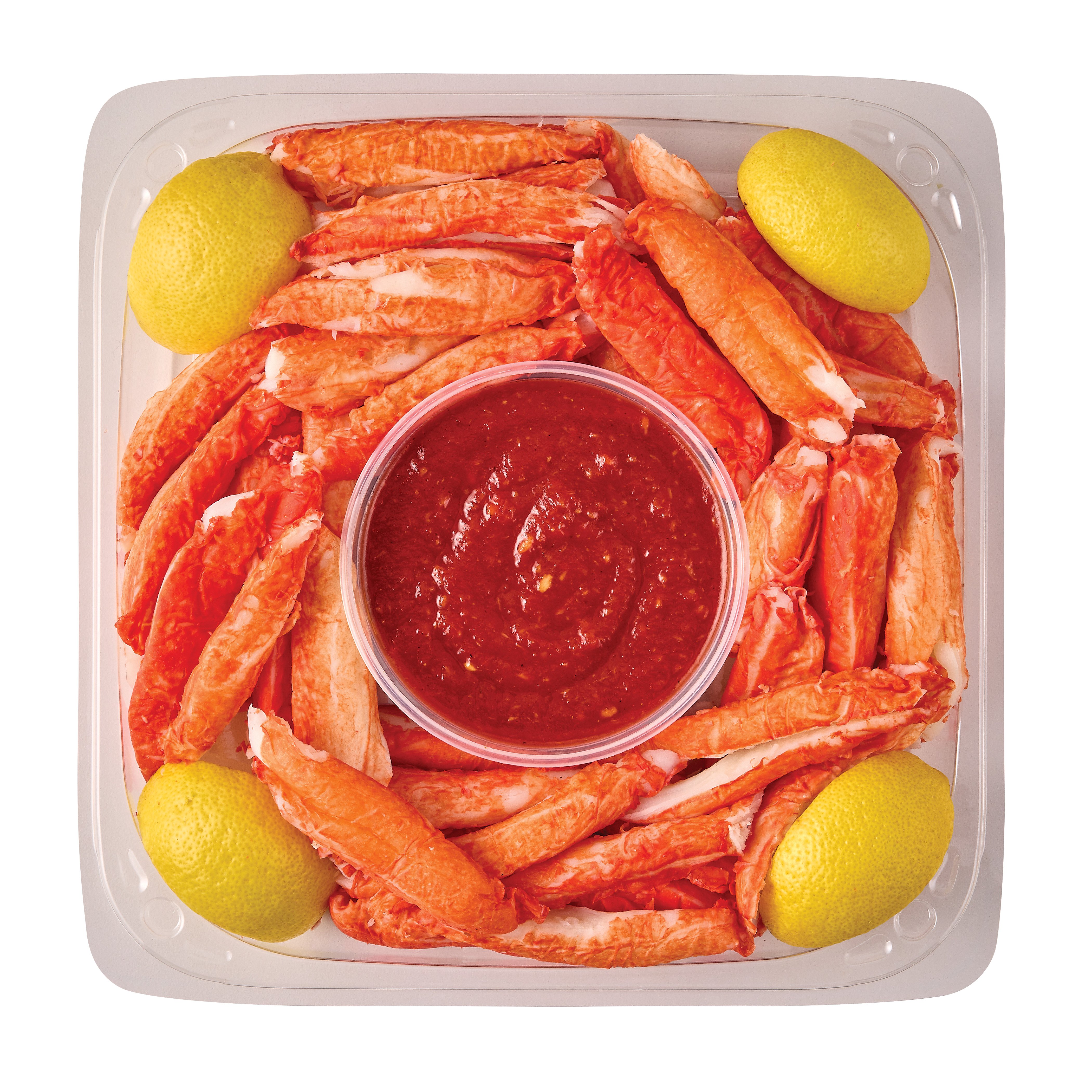 HEB Fish Market Party Tray Imitation Snow Crab Legs Shop Seafood
