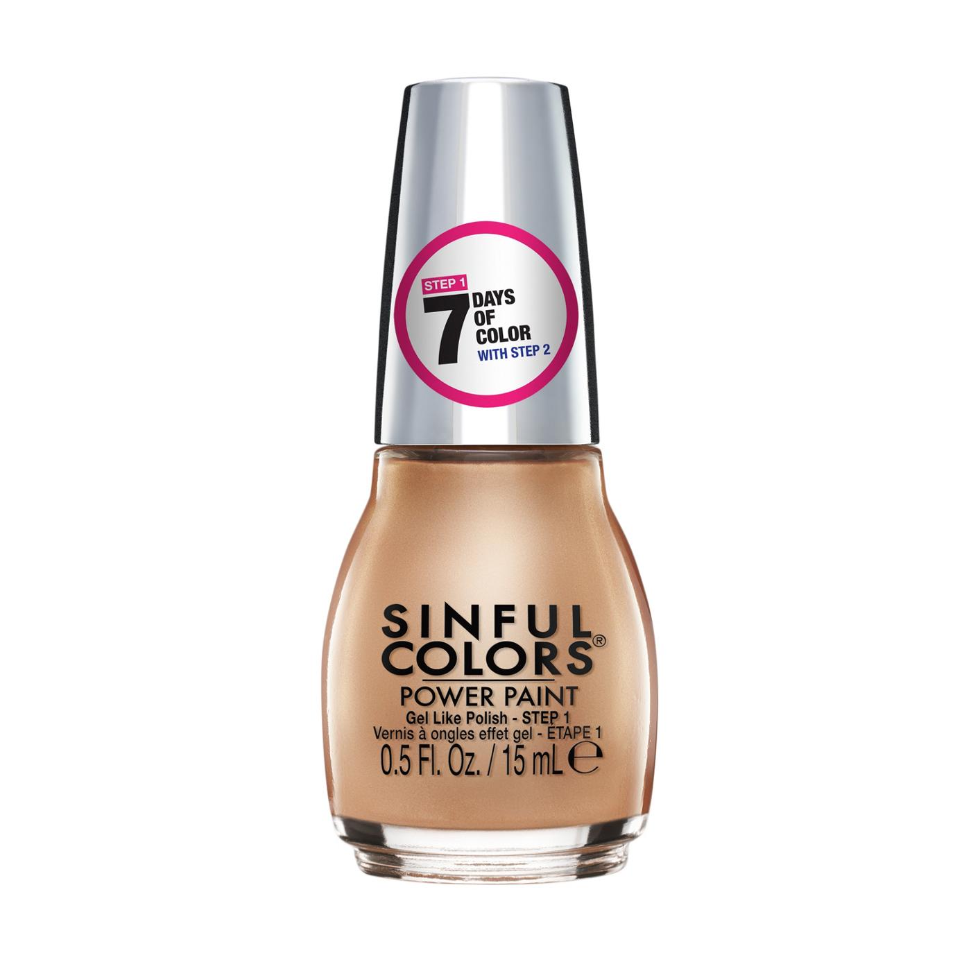 Sinful Colors Power Paint Nail Polish - 24K Drips; image 1 of 6