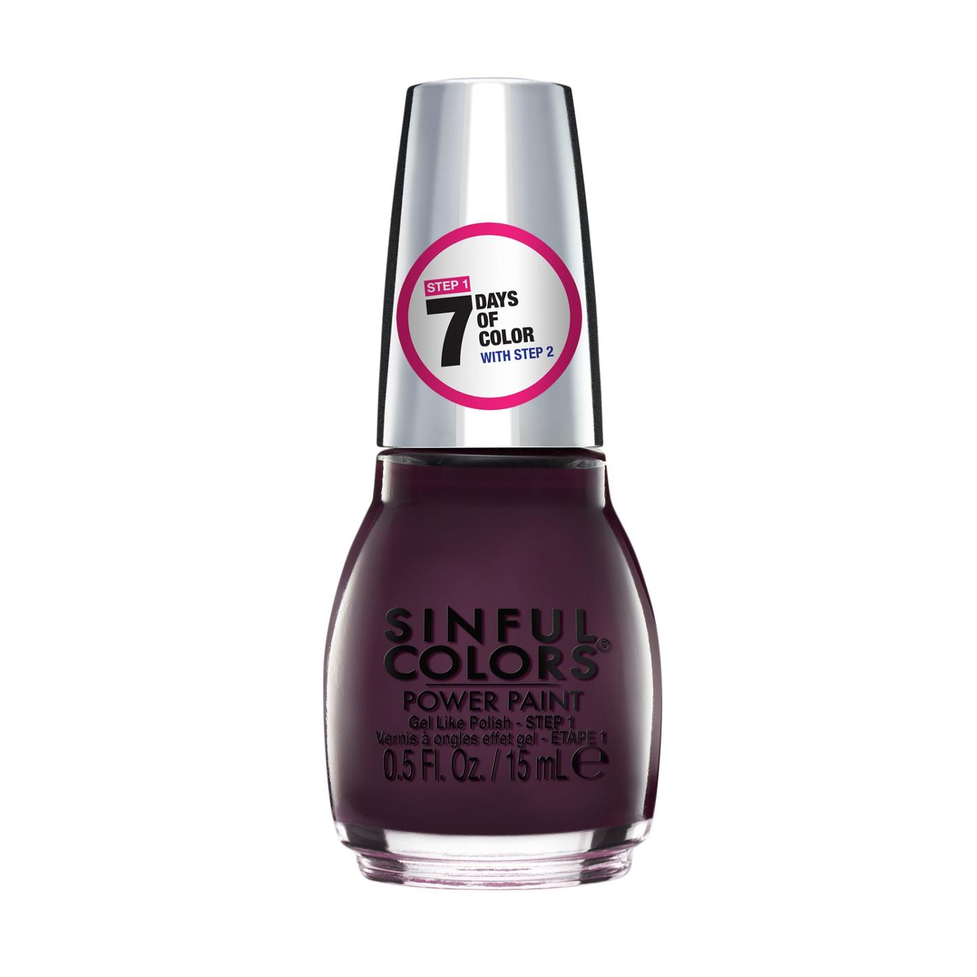 Sinful Colors Power Paint Nail Polish - Plum N Berry; image 1 of 6