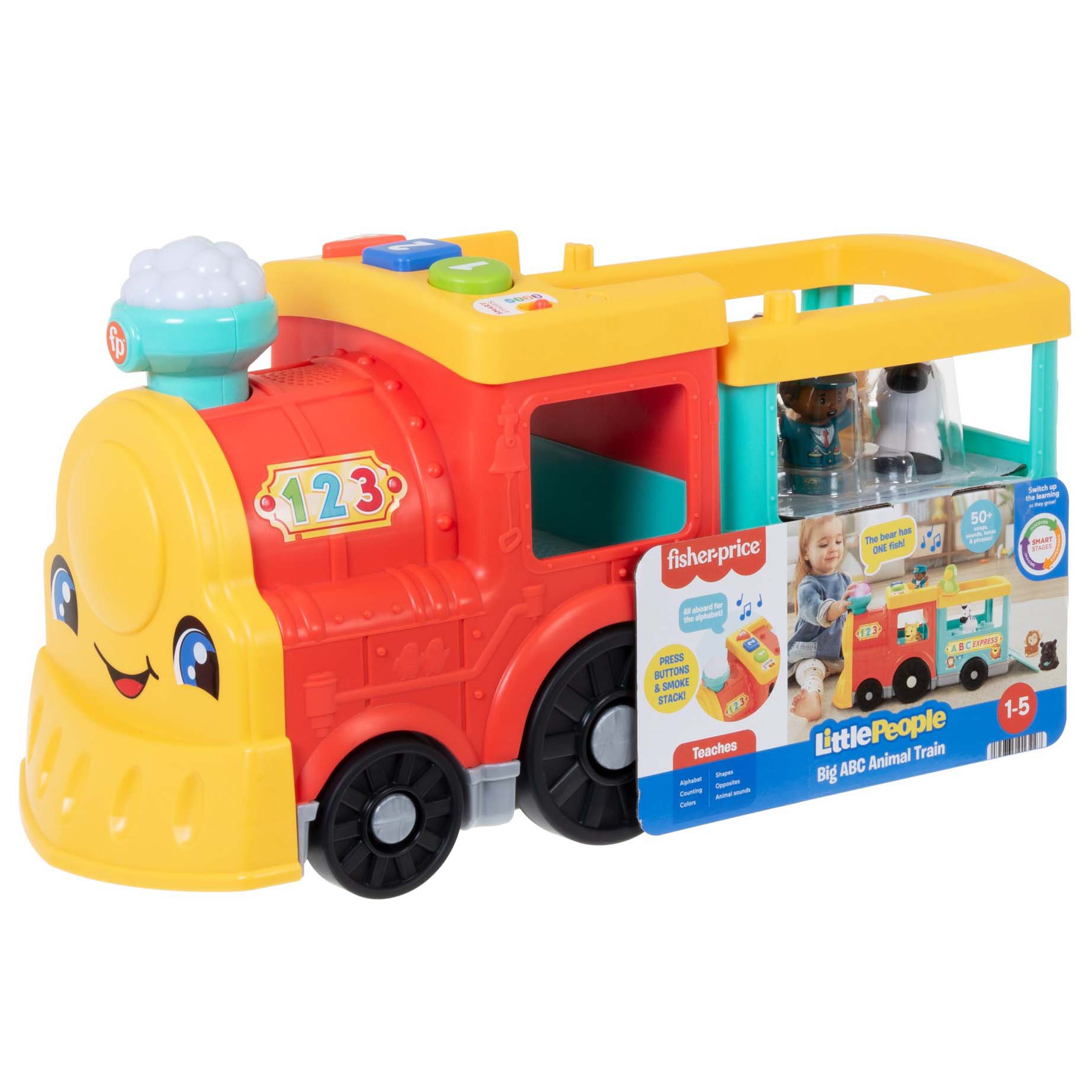 Fisher-Price Little People Big ABC Animal Train - Shop Baby Toys at H-E-B