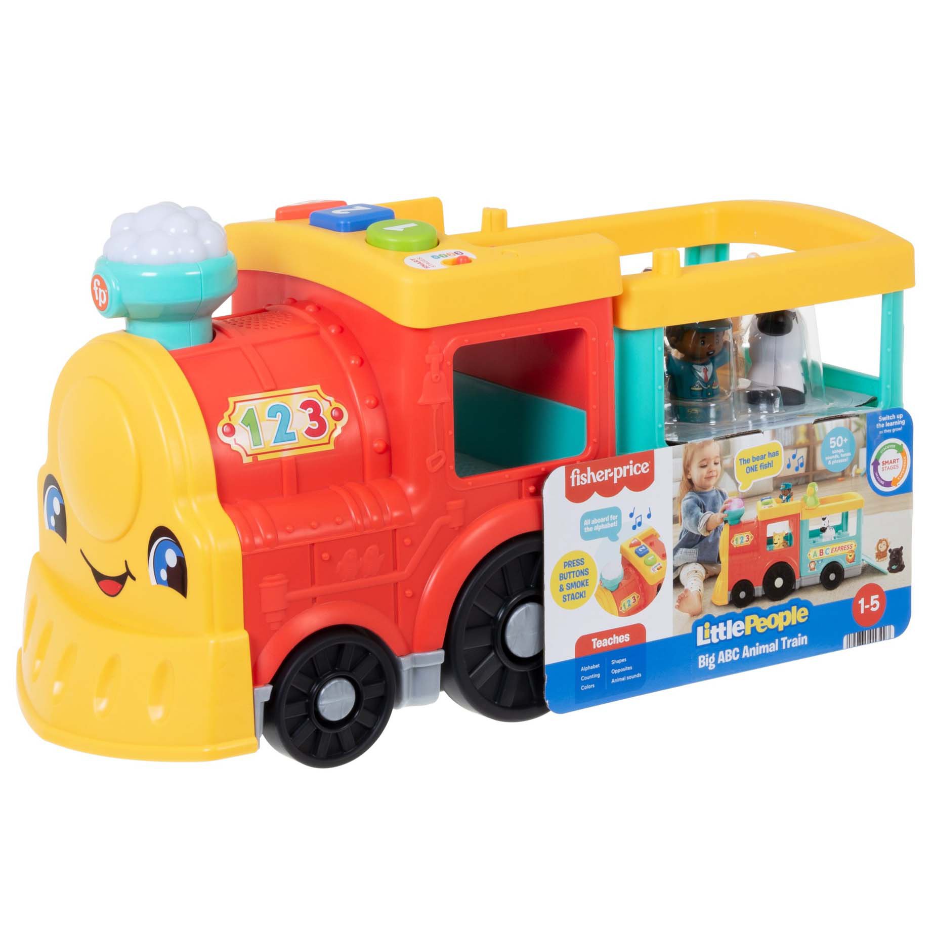 Animal train toy fisher sales price