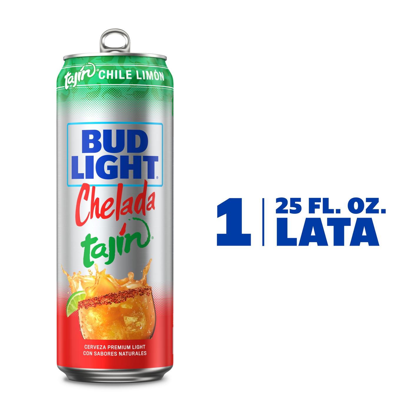 Bud Light Chelada Tajin Chile Limon Lager Beer; image 3 of 7