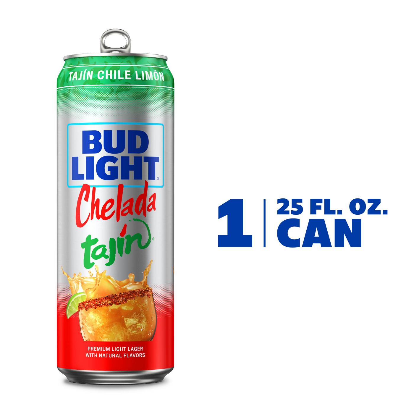 Bud Light Chelada Tajin Chile Limon Lager Beer; image 6 of 7