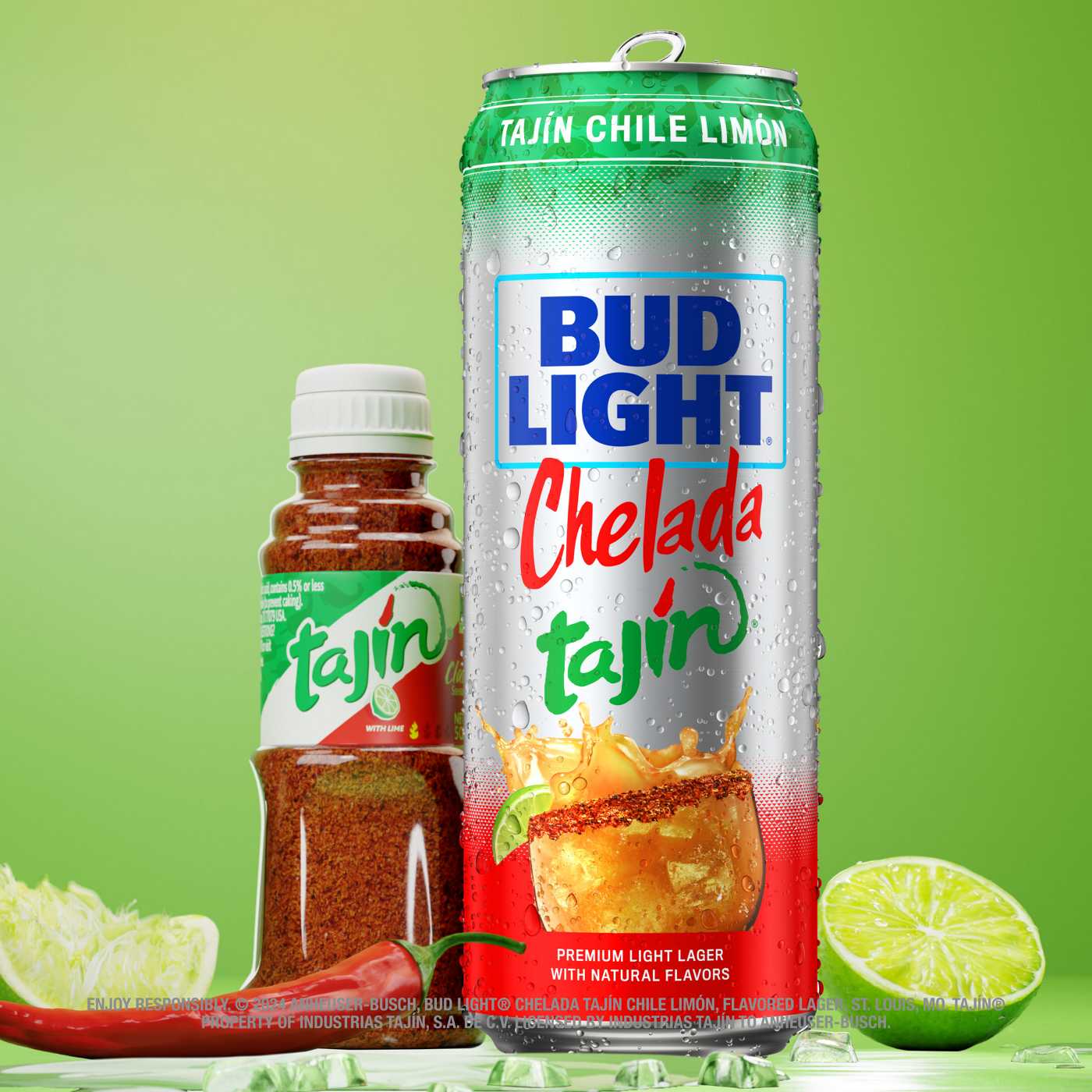 Bud Light Chelada Tajin Chile Limon Lager Beer; image 7 of 7