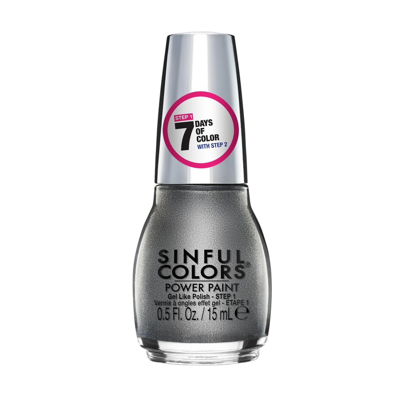 Sinful Colors Power Paint Gel Nail Polish - Diamonds on My Neck; image 1 of 2