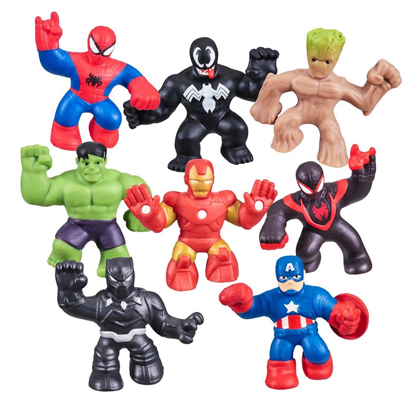 Brand New Heroes of Goo Jit Zu Marvel Superheroes Series 1 Iron Man 