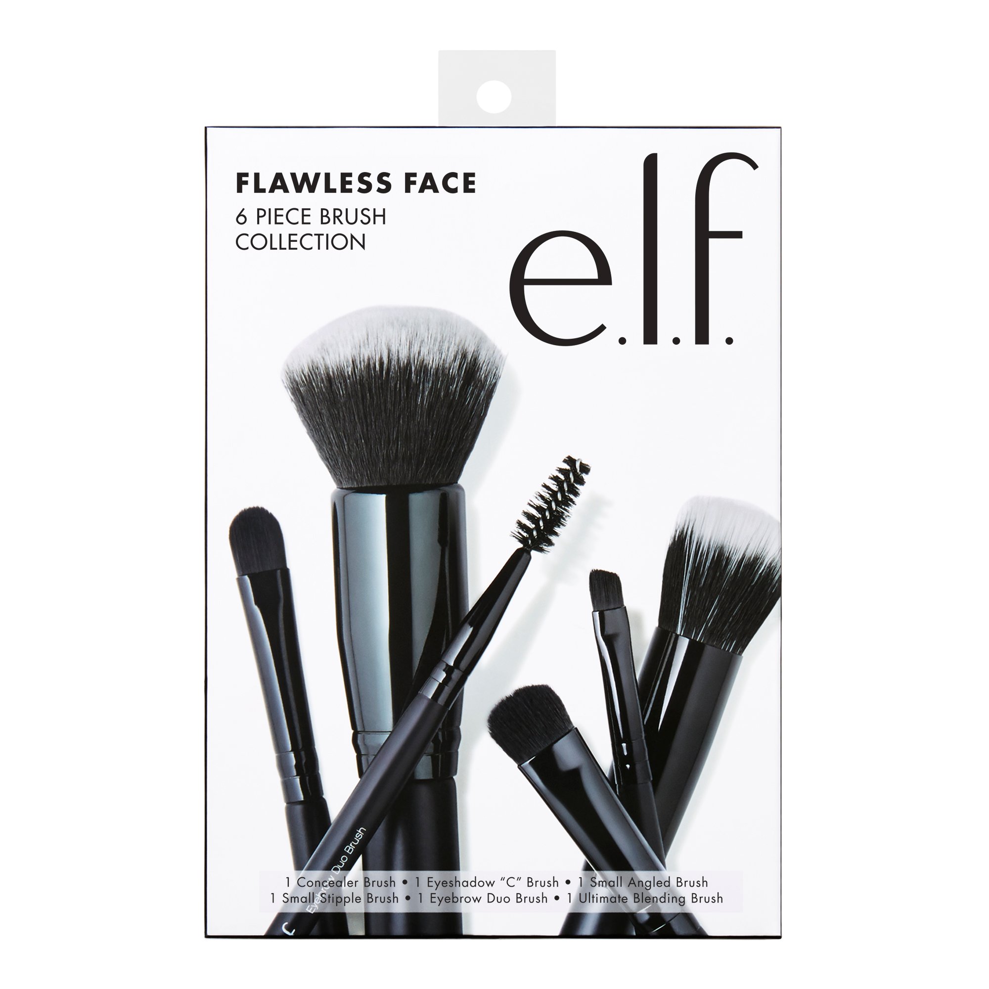 e.l.f. Flawless Face Six Piece Brush Collection - Shop Brushes at