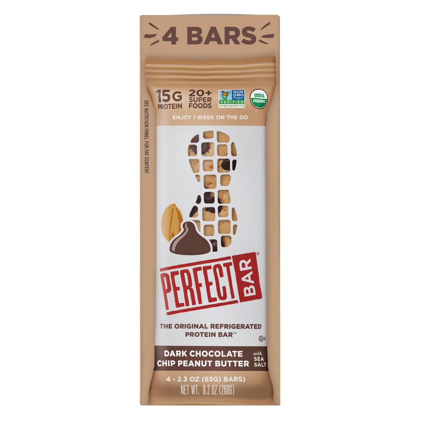 Perfect Bar 15g Protein Bars - Dark Chocolate Chip Peanut Butter; image 3 of 7