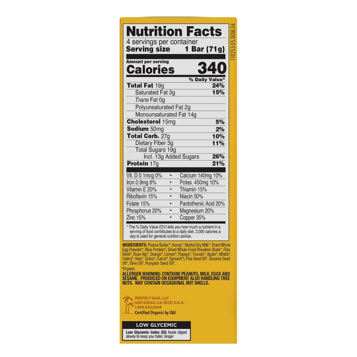 Perfect Bar 17g Protein Bars - Peanut Butter; image 6 of 8