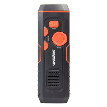 Life Gear StormProof Crank USB Radio Flashlight
