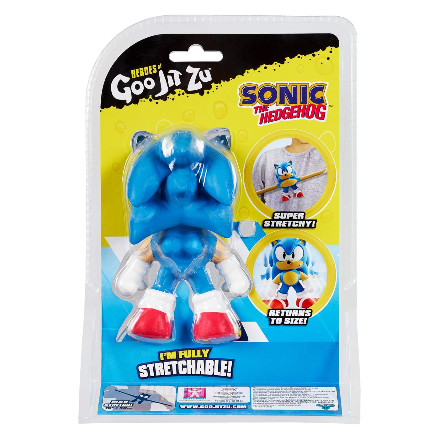 Heroes of Goo Jit Zu Sonic the Hedgehog Hero Pack; image 1 of 3