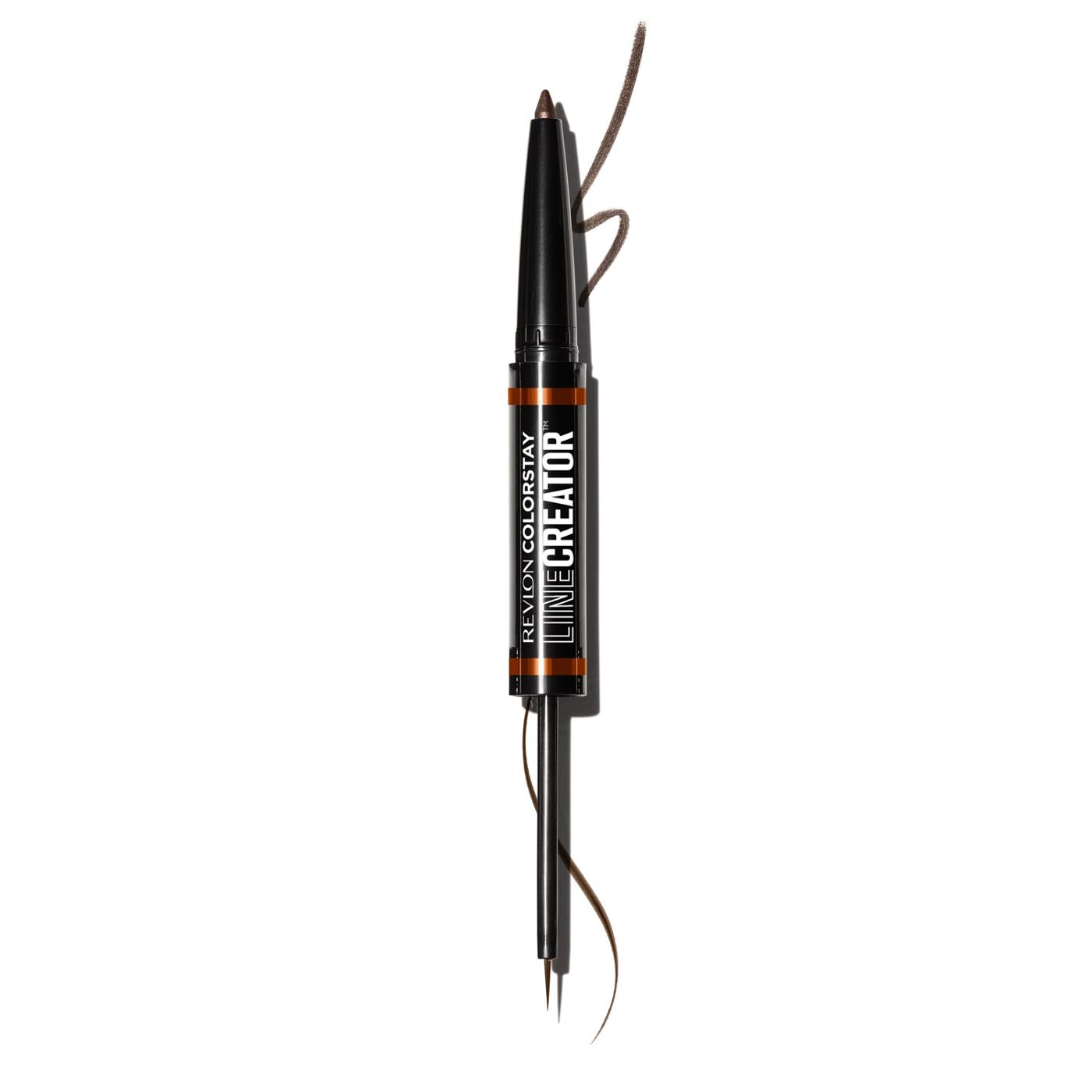 Revlon Colorstay Line Creator Double Ended Liner, Leathrcrft; image 2 of 3