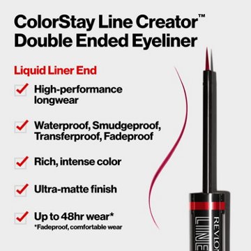 Revlon Colorstay Line Creator Double Ended Liner, Leathrcrft