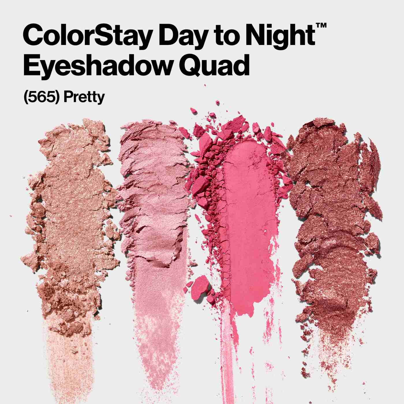 Revlon ColorStay Day to Night Eyeshadow Quad, Pretty; image 3 of 8