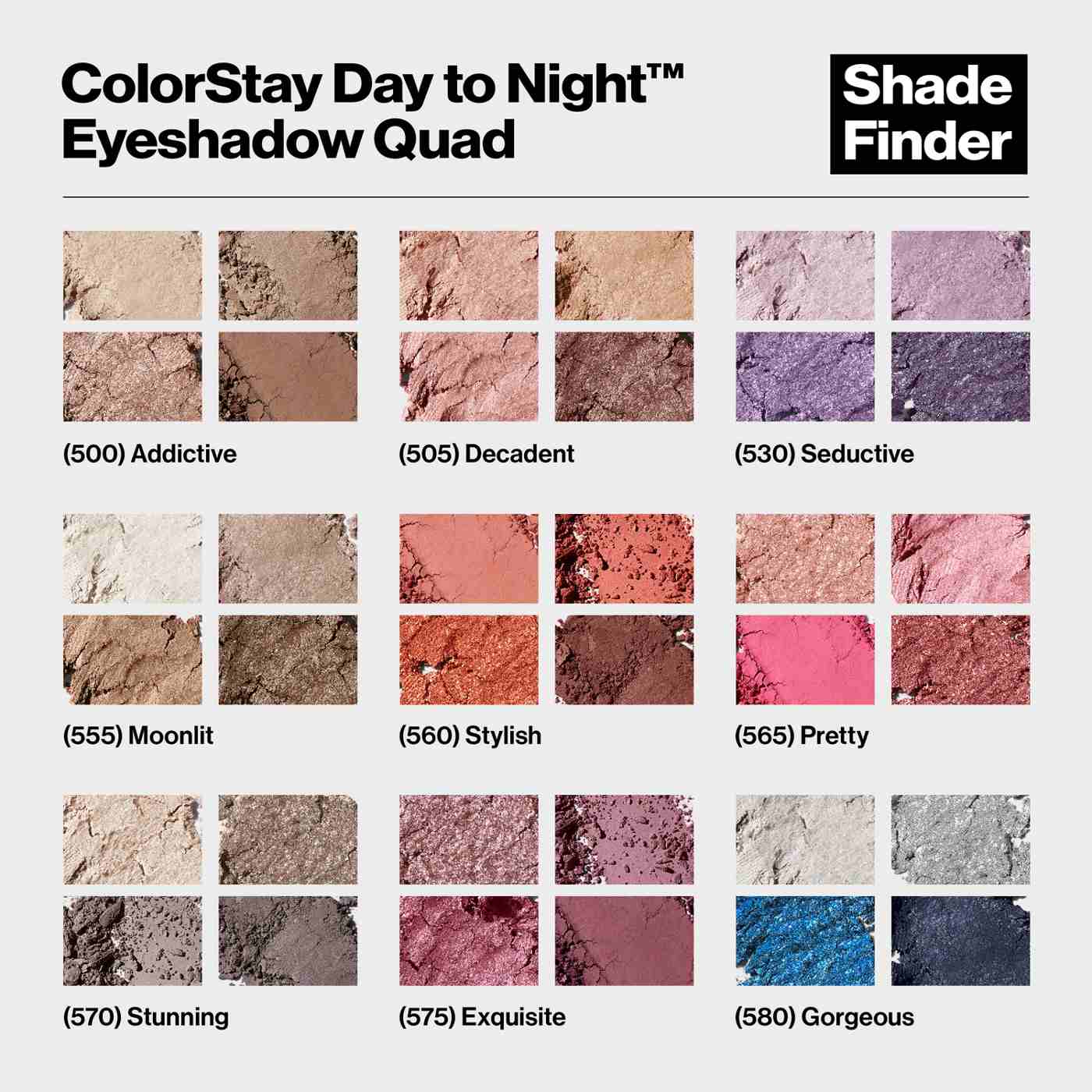 Revlon ColorStay Day to Night Eyeshadow Quad, Pretty; image 6 of 8