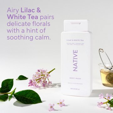 Native Body Wash, Lilac & White Tea Scent