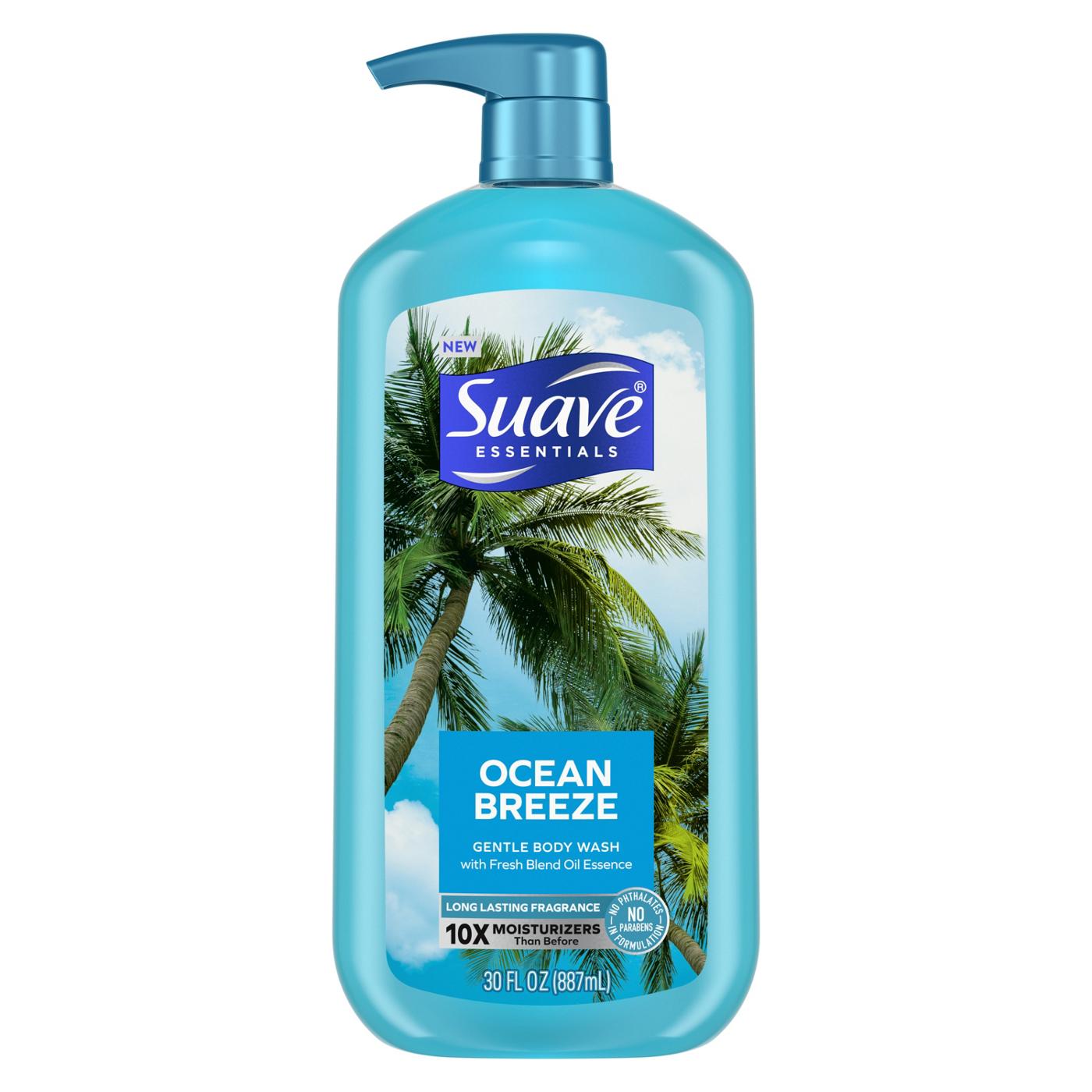 Suave Essentials Body Wash - Ocean Breeze; image 1 of 7