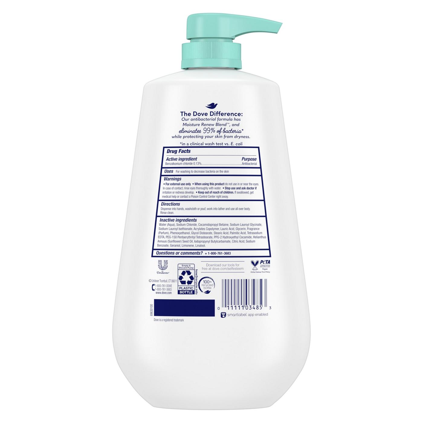 Dove Care & Protect Antibacterial Body Wash; image 2 of 8