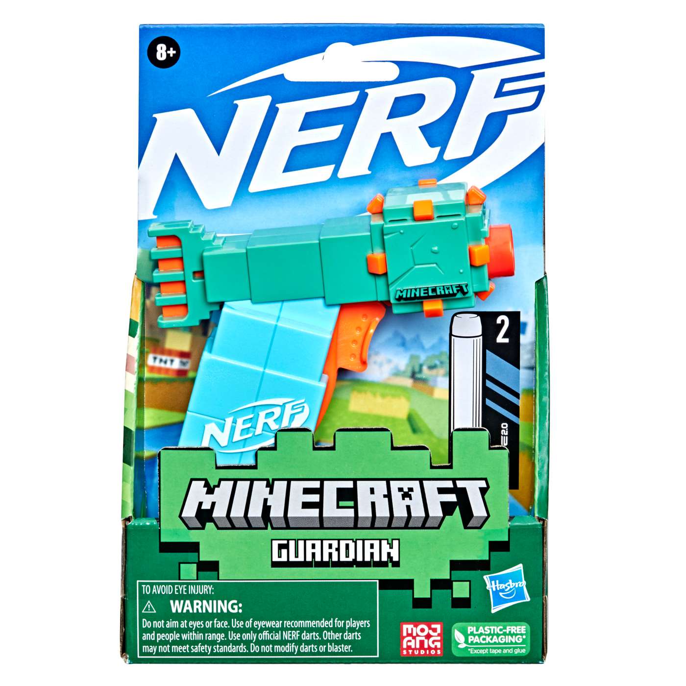Nerf Minecraft MicroShots Mini Dart Blaster, Assorted - Shop