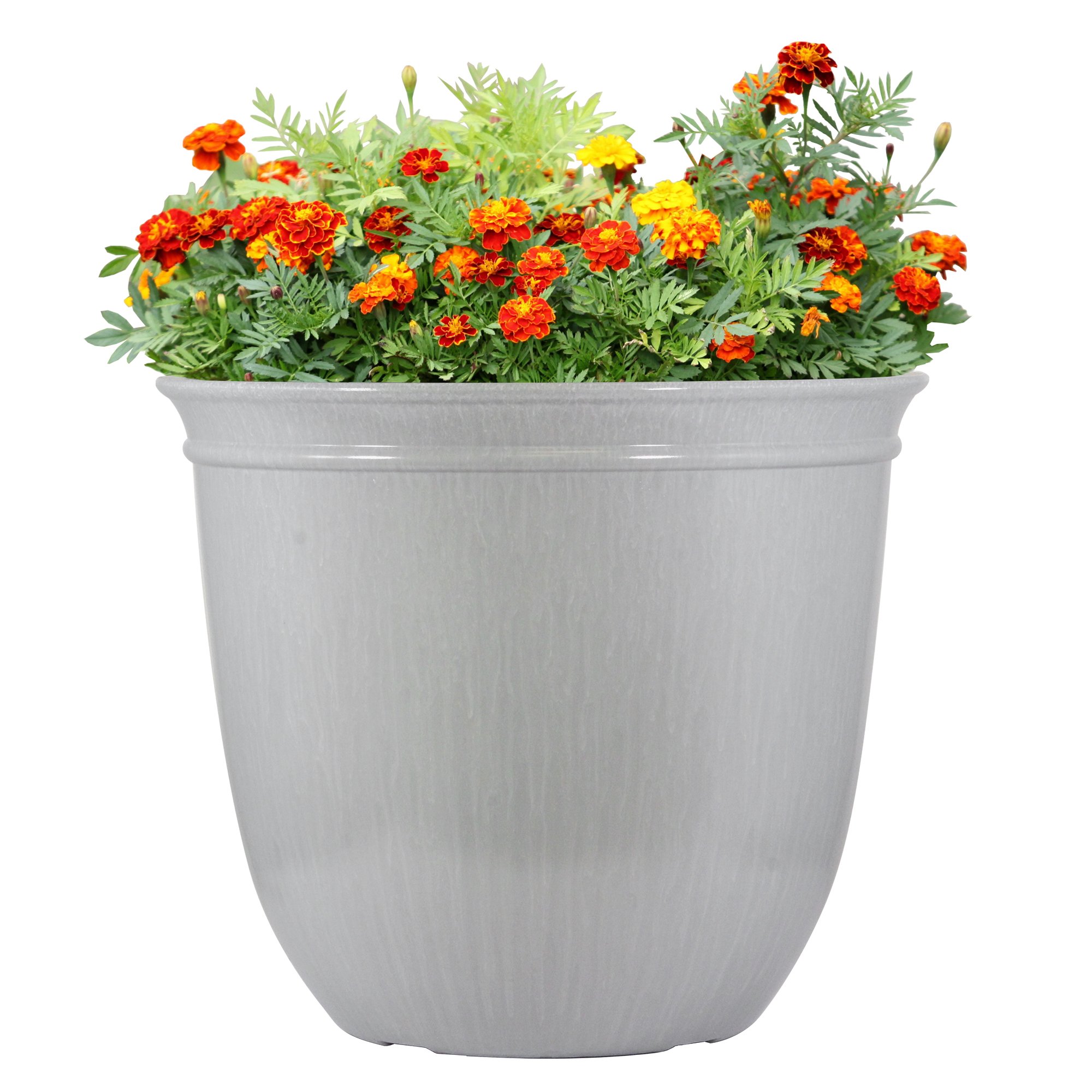 Trendspot Conner Resin Planter in Grey - Shop Pots & planters at H-E-B