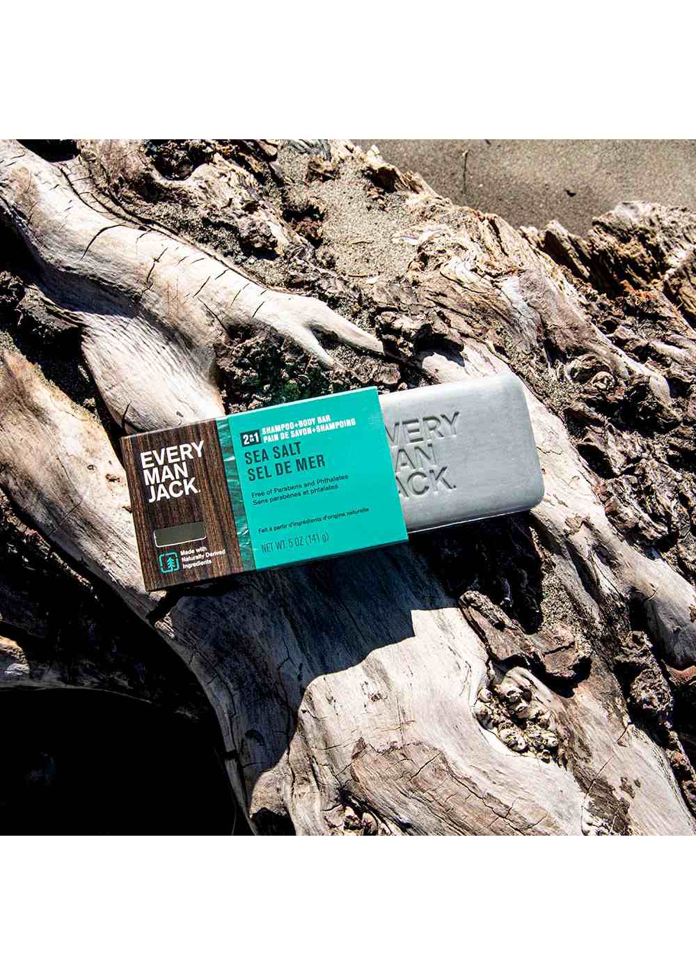 Every Man Jack Shampoo + Body Bar Sea Salt Shop Hand & bar soap at