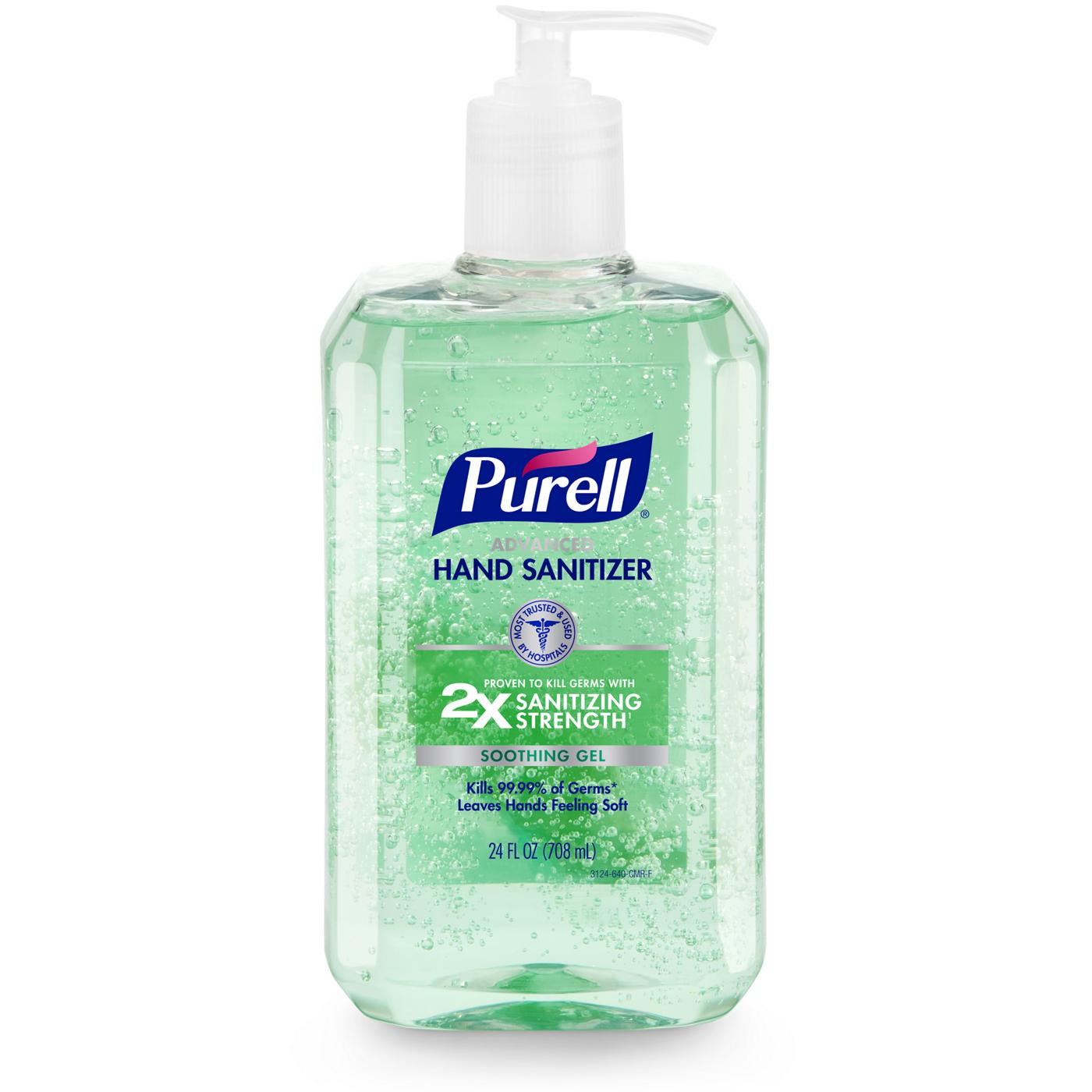 Purell Advanced Hand Sanitizer - Soothing Gel; image 1 of 4