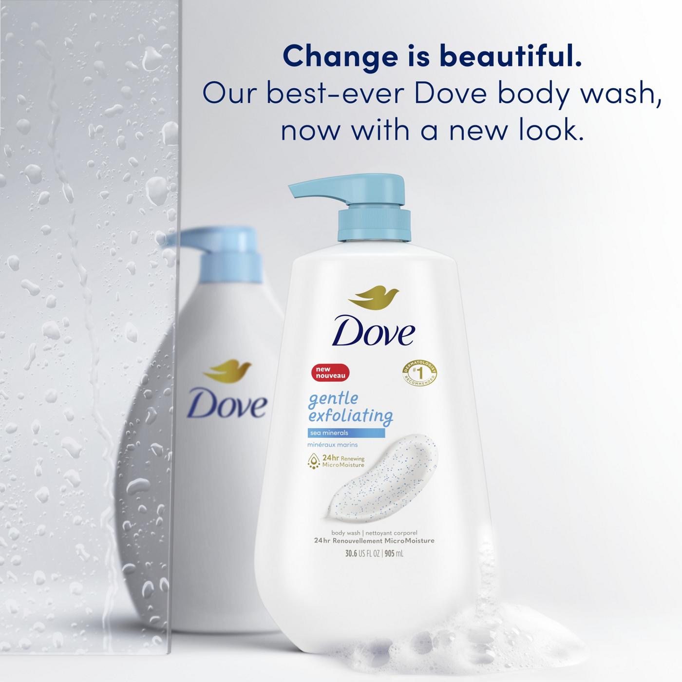 Dove Gentle Exfoliating Body Wash - Sea Minerals; image 5 of 9