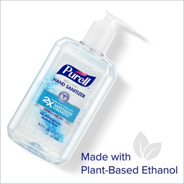 Purell Advanced Hand Sanitizer - Refreshing Gel, 24 oz