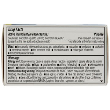 H-E-B Ibuprofen 200 mg Softgels, 20 ct