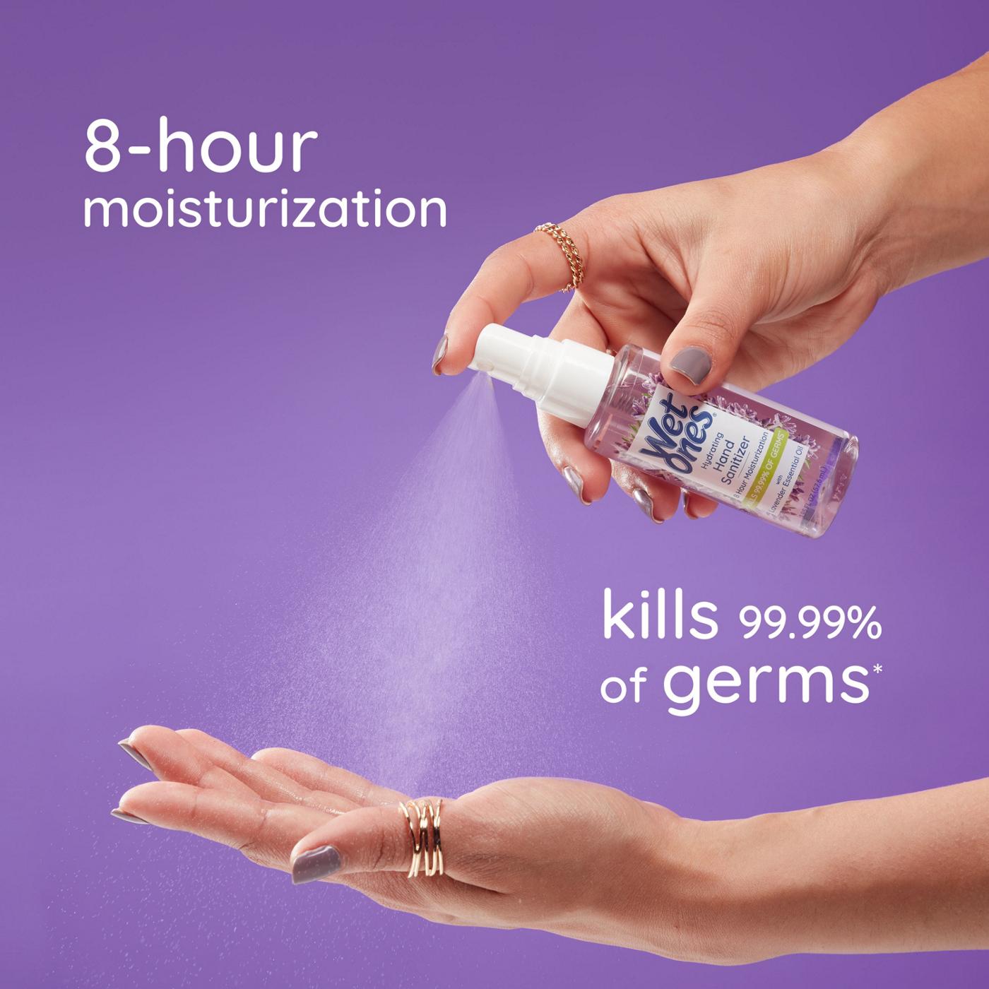 Wet Ones Travel Size Hydrating Hand Sanitizer Mist with Lavender Essential Oil; image 5 of 6