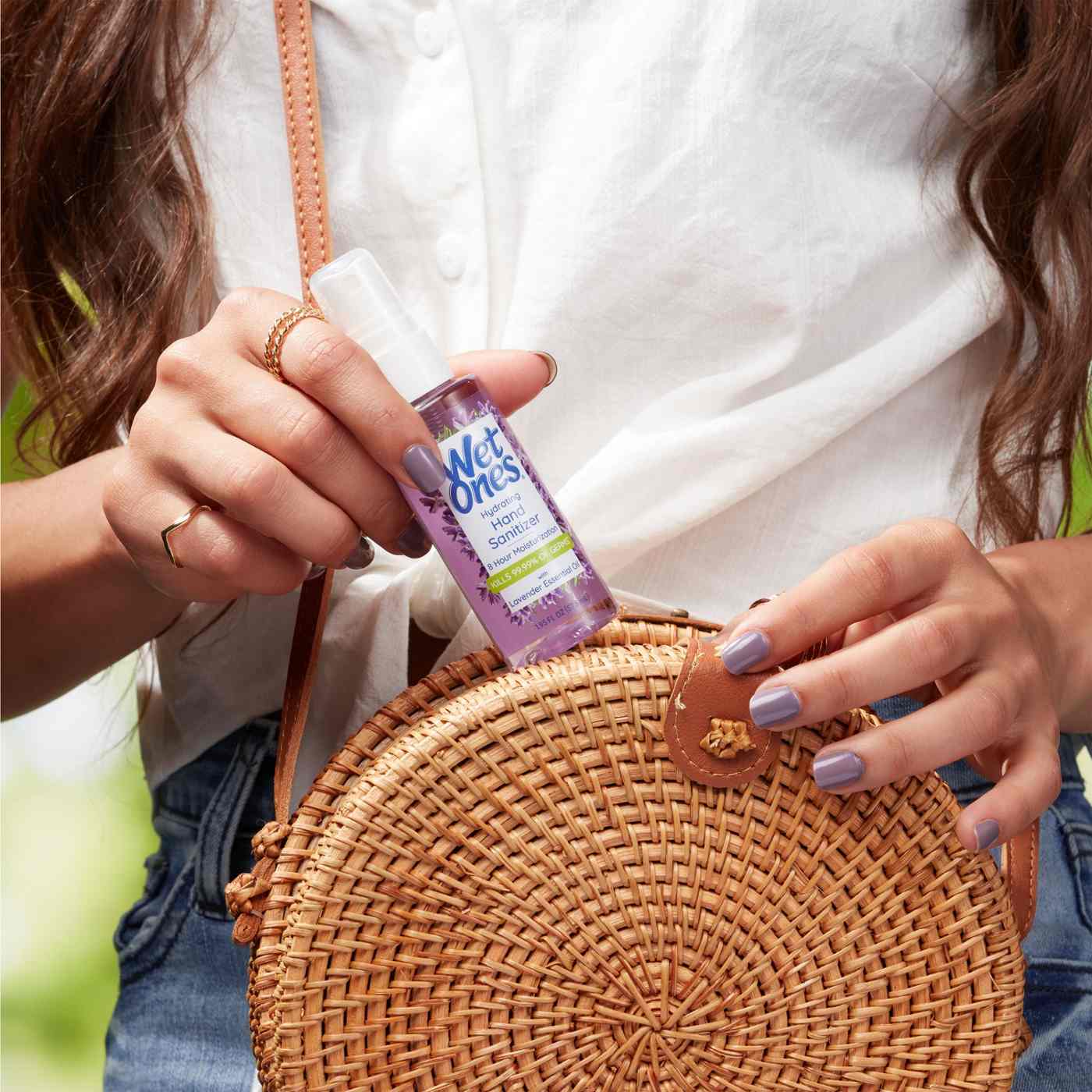 Wet Ones Travel Size Hydrating Hand Sanitizer Mist with Lavender Essential Oil; image 6 of 6