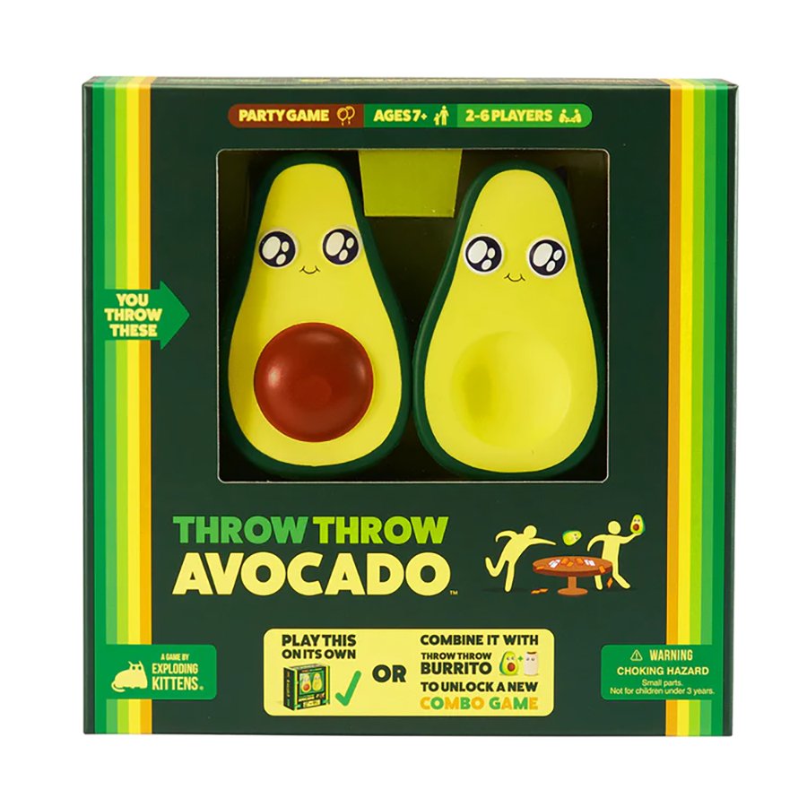 Exploding Kittens Throw Throw Avocado Family Game - Shop Toys at H-E-B