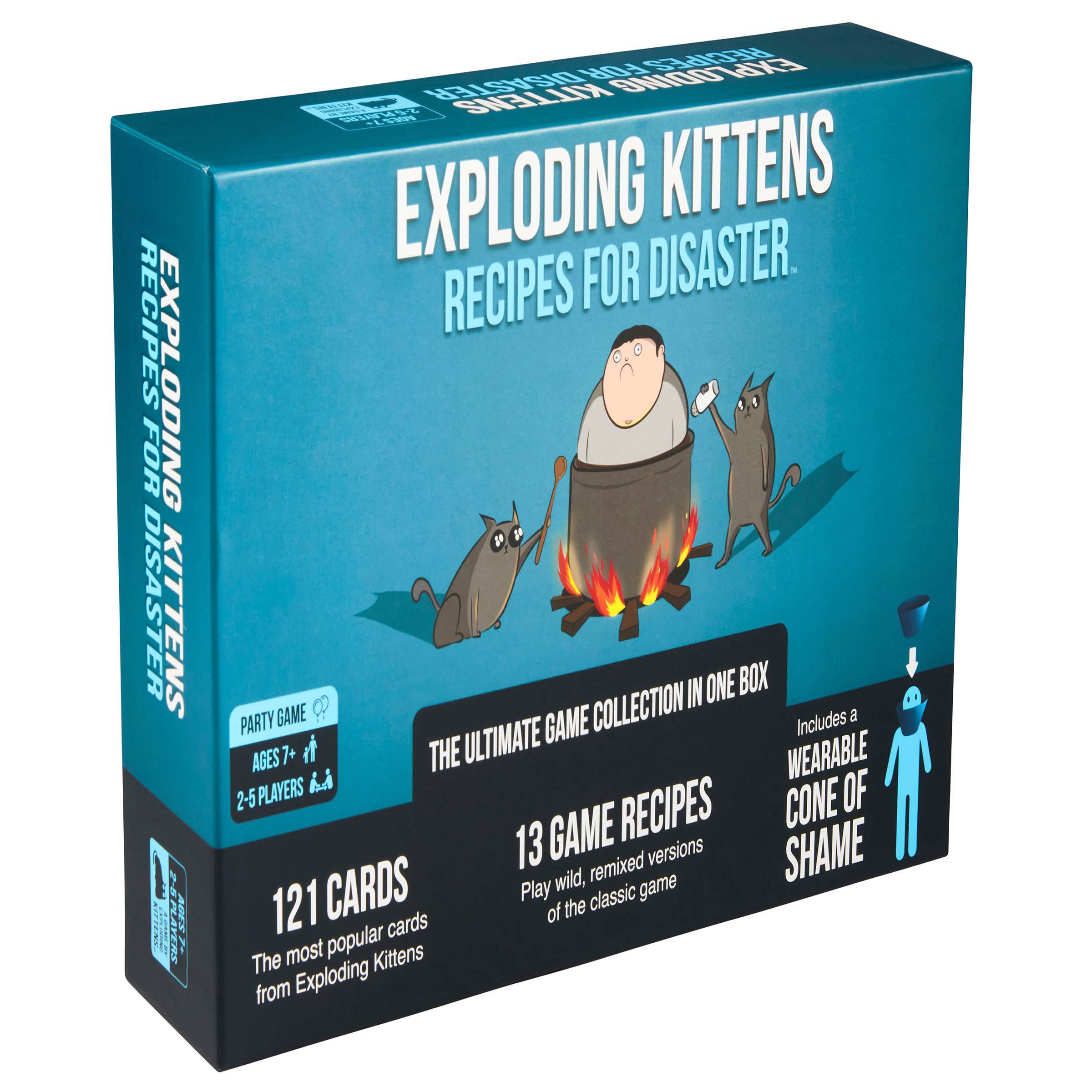 Zombie Kittens Party Game, Card Game by Exploding Kittens, 15 minutes, Ages  7 and up, 2-5 Players 