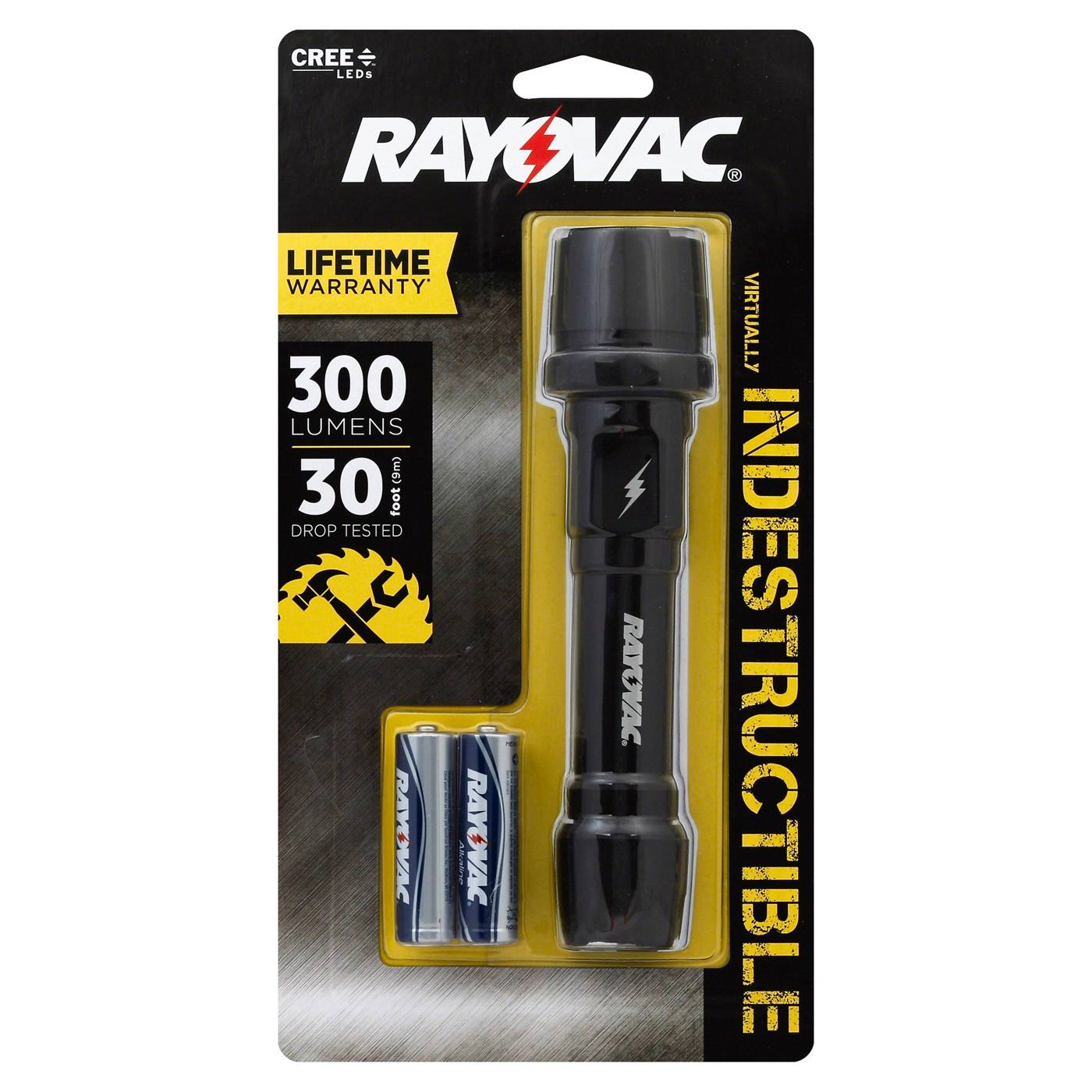 Rayovac LED Virtually Indestructible Flashlight; image 2 of 2