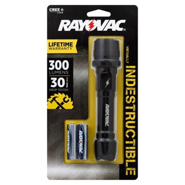 Rayovac LED Virtually Indestructible Flashlight