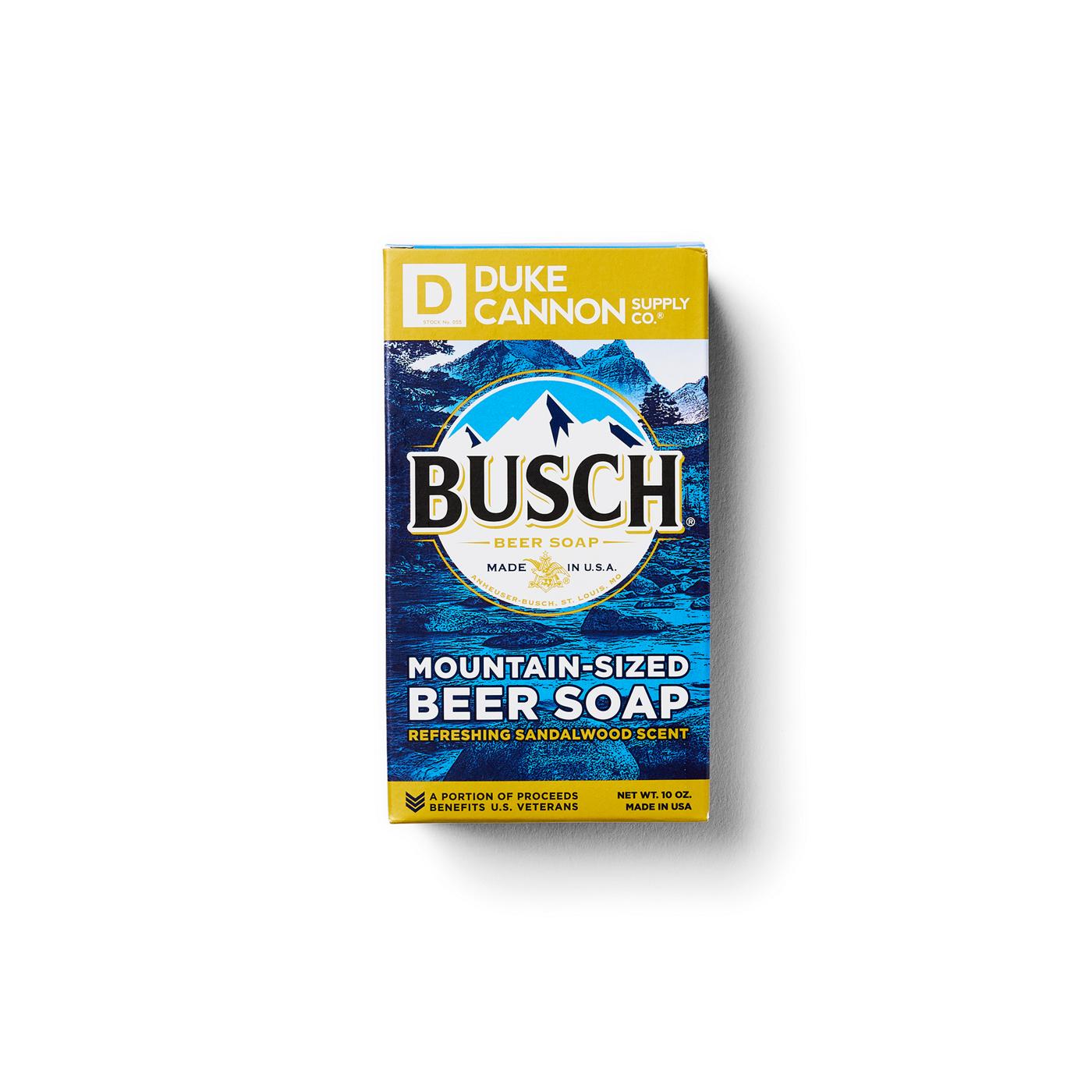 Duke Cannon Busch Beer Soap; image 1 of 3