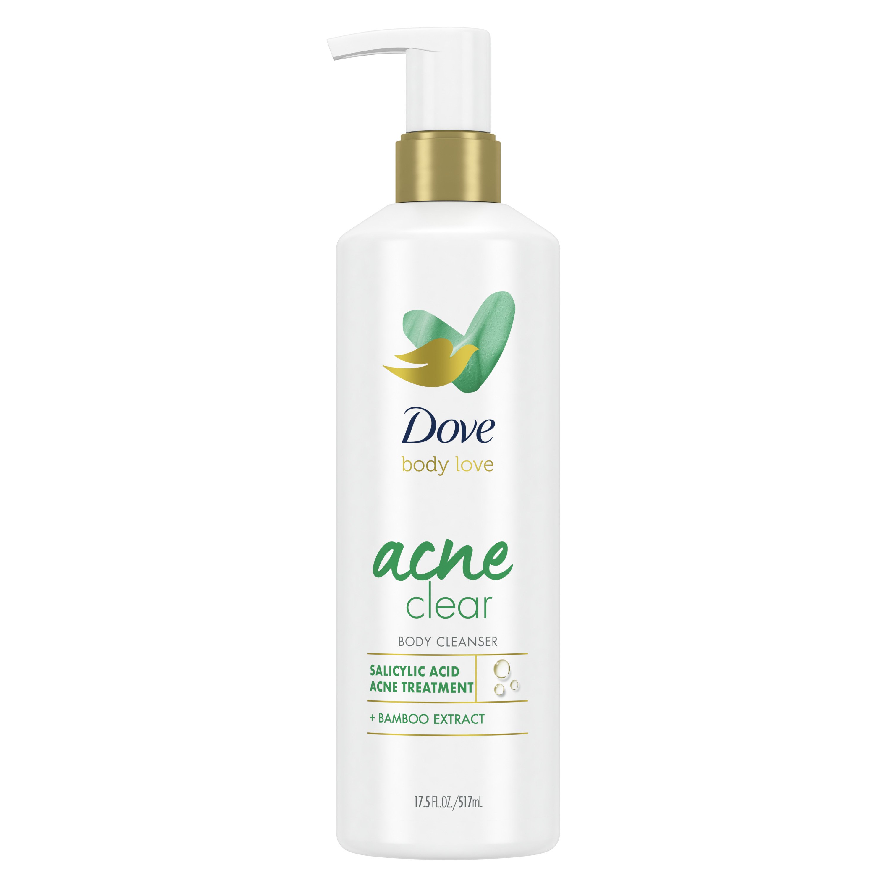 Dove Body Love Body Cleanser Acne Clear Shop Body wash at HEB