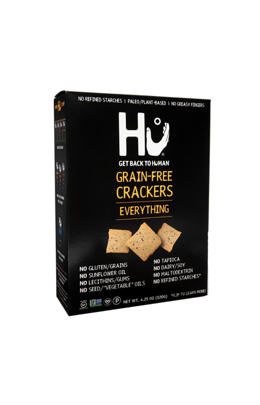 Hu Grain Free Everything Crackers; image 1 of 4